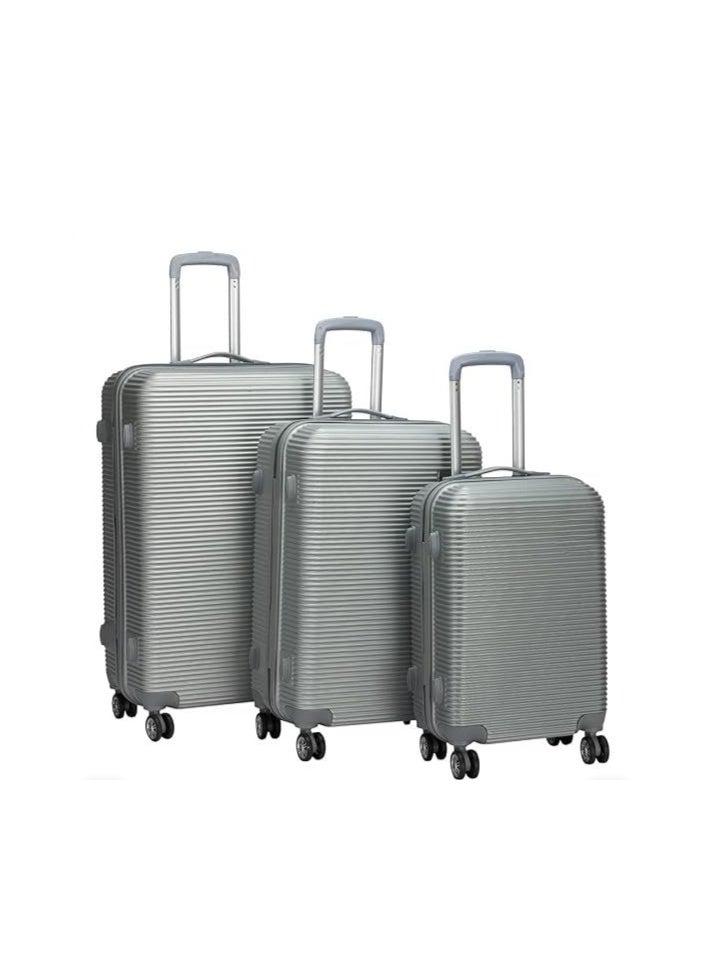Travel Luggage Trolley Set 3 Pieces Original Durable Lightweight Suitcase Spinner Wheels for Travel - Image 1