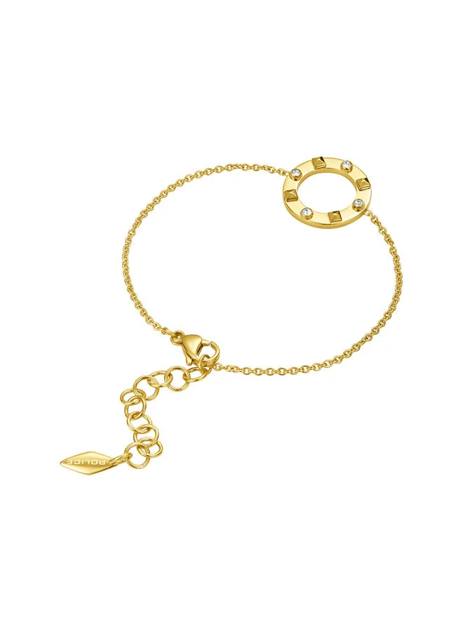 بوليس Fizzy Bracelet for Women Gold Plating with crystalsPEJLB0001609