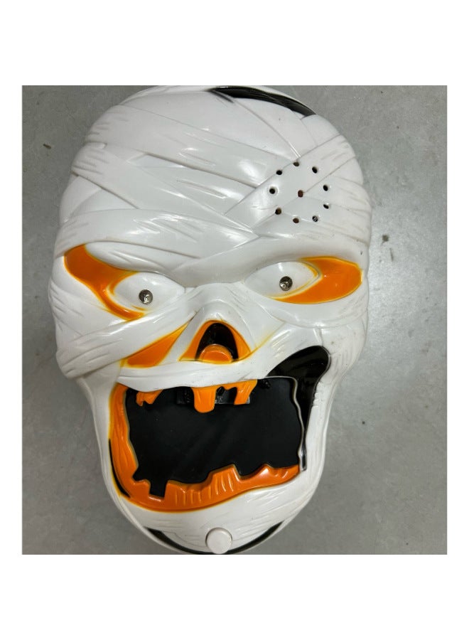 Loquat Witch Pumpkin Skull Head Doorbell Creative Trick Toys Ghost Festival Doorbell Holiday Atmosphere Toys-Color:Pumpkin - Image 3