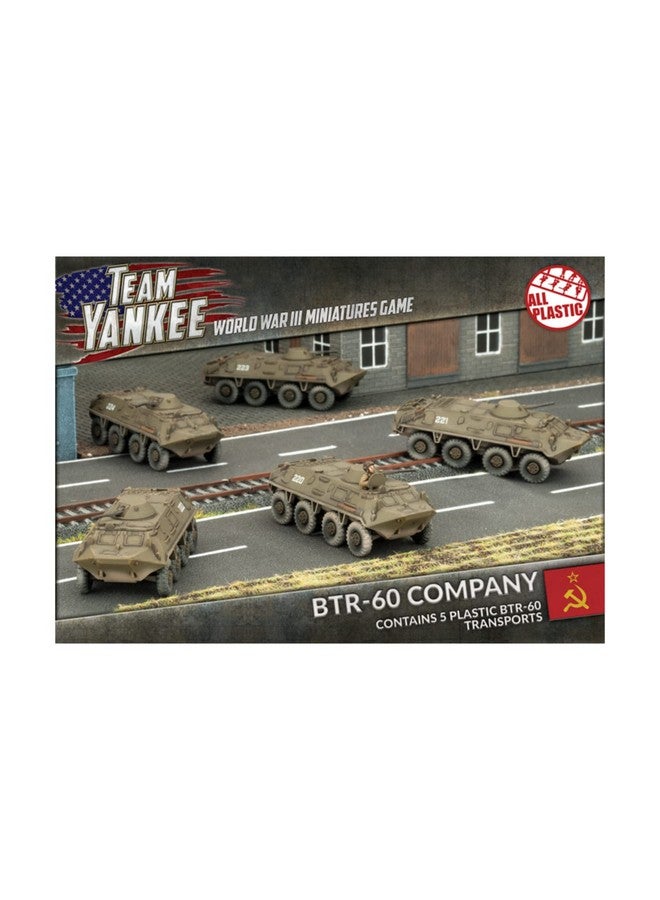 Battlefront World War III Team Yankee Soviet BTR-60 Company Transport Platoon Plastic TSBX14 - Image 1