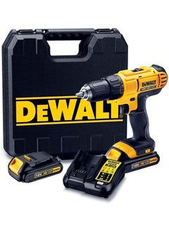 DEWALT Dewalt DCD776S2-B5 18V Li-Ion Cordless Compact Hammer Drill Driver  Yellow Black  13Mm  - Image 1
