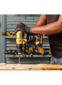 DEWALT Dewalt DCD776S2-B5 18V Li-Ion Cordless Compact Hammer Drill Driver  Yellow Black  13Mm  - Image 5