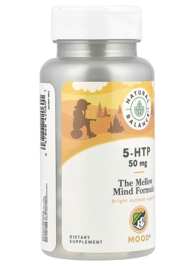 Natural Balance 5-HTP 50 ملغ 60 كبسولة نباتية - Image 2