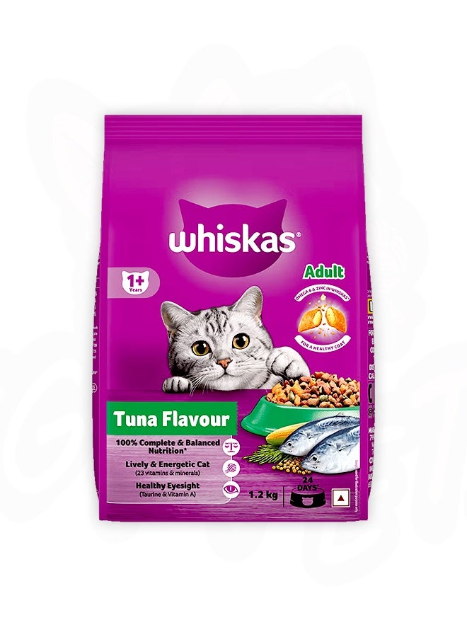 Whiskas Tuna Adult 1+ Cat Food - 1.2 KG - Image 1