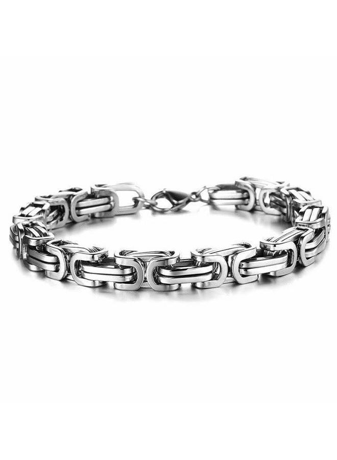 سوار التيتانيوم الرجالي الأنيق - مزيج مثالي بين الكلاسيكية والحداثة - Image 1