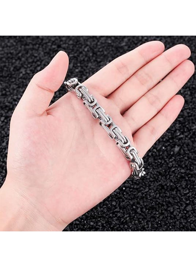 سوار التيتانيوم الرجالي الأنيق - مزيج مثالي بين الكلاسيكية والحداثة - Image 3