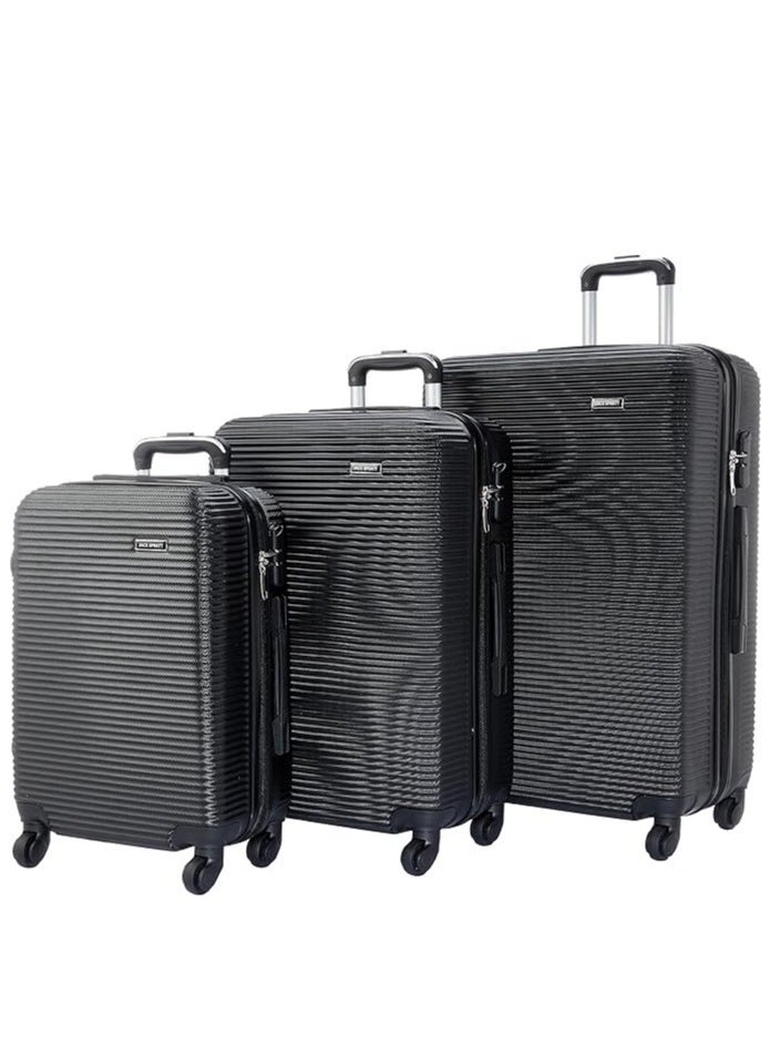 Generic - A set of 3 pieces of travel bags, with a solid structure made of ABS polycarbonate, size 20/24/28 - Image 1