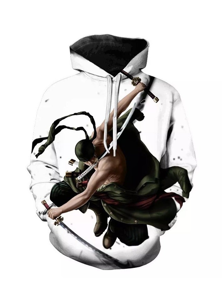KUYING New One Piece Casual Loose Hooded Sweatshirt  - Image 1