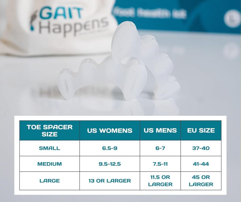 Pair of medium size toe separators (L) - Image 2