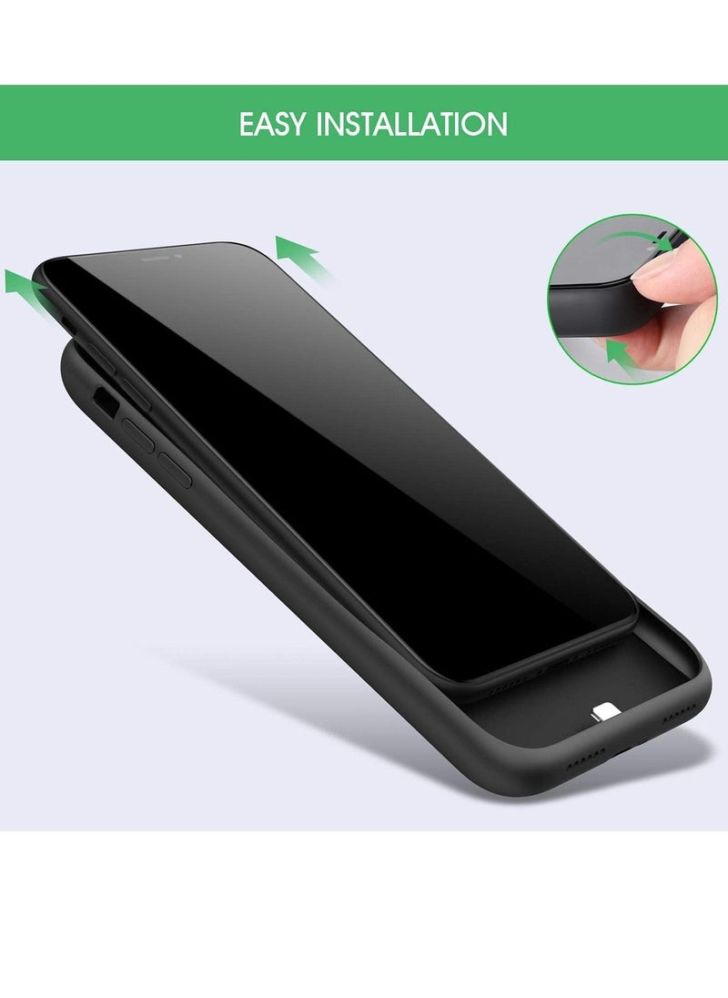 Phone Planet - Battery Case for iPhone 11 Pro Max, 4500mAh Protective Portable Charging Case, Rechargeable Extended Battery Pack Power Backup Cover for Apple - Image 1