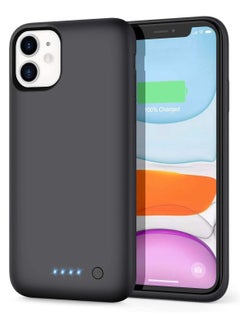 Battery Case for iPhone 11 Pro Max, 4500mAh Protective Portable Charging Case, Rechargeable Extended Battery Pack Power Backup Cover for Apple