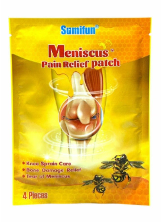 سوميفون رقعة العناية بالغضروف الهلالي مع النحل لتخفيف آلام المفاصل والركبة - 4 رقعة