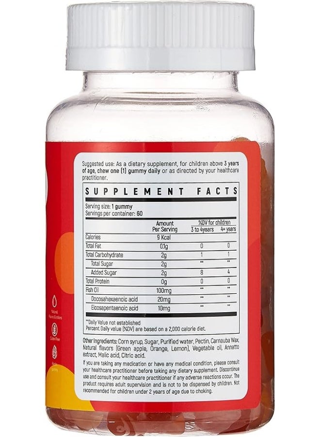 HAPPY GUMMIES Omega 3 Gummie 60S - Image 2