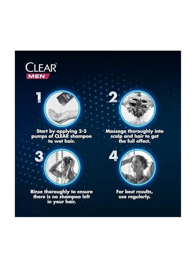 Clear Men Anti-Dandruff Shampoo with Activated Charcoal and Mint - 180 Ml (May vary package) - Image 4