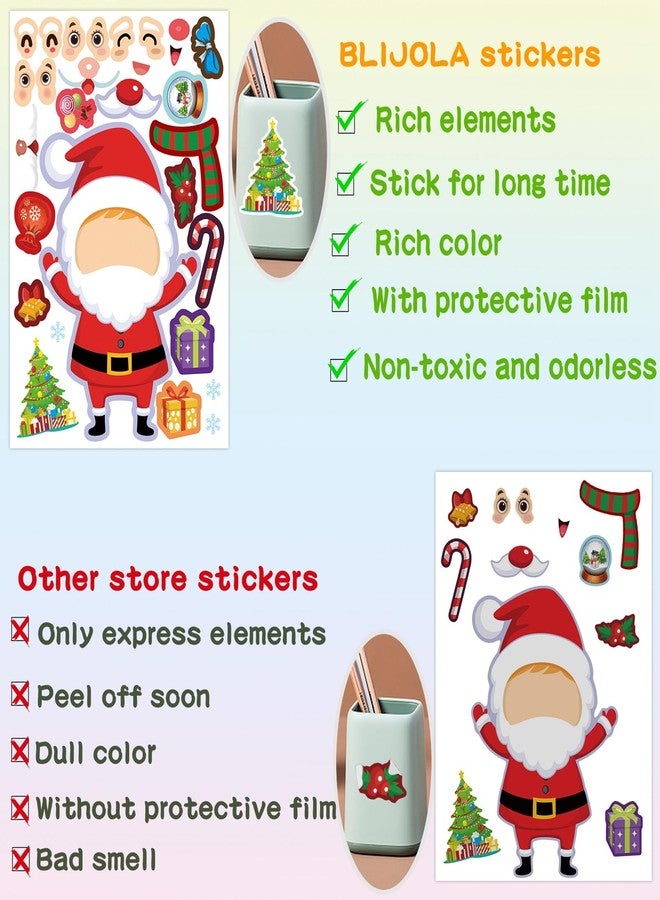 BLIJOLA 100 Sheets Make Your Own Animal Face Stickers for Kids 25 Designs - Image 3