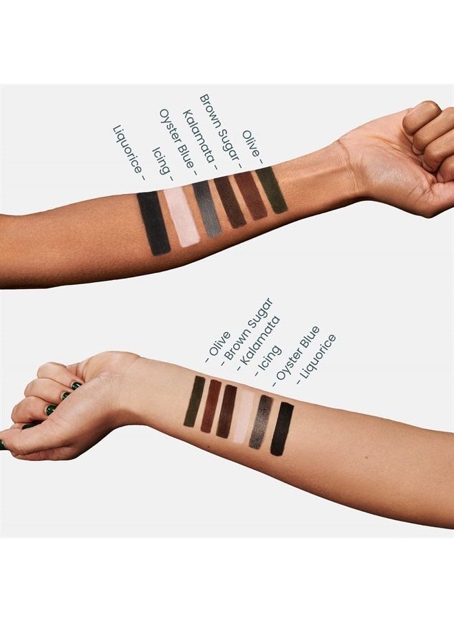 Wonderskin - 1440 Longwear Waterproof Eyeliner Pencil, Eye Makeup Pencil Eyeliner Waterproof Super Creamy Smudge Proof Eye Makeup (Oyster Blue) - Image 1