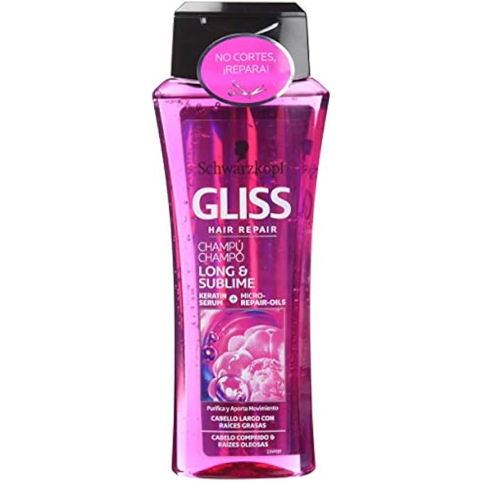 Schwarzkopf Gliss Long & Sublime Shampoo for Long Hair With Tips Open â€“ 250 ml