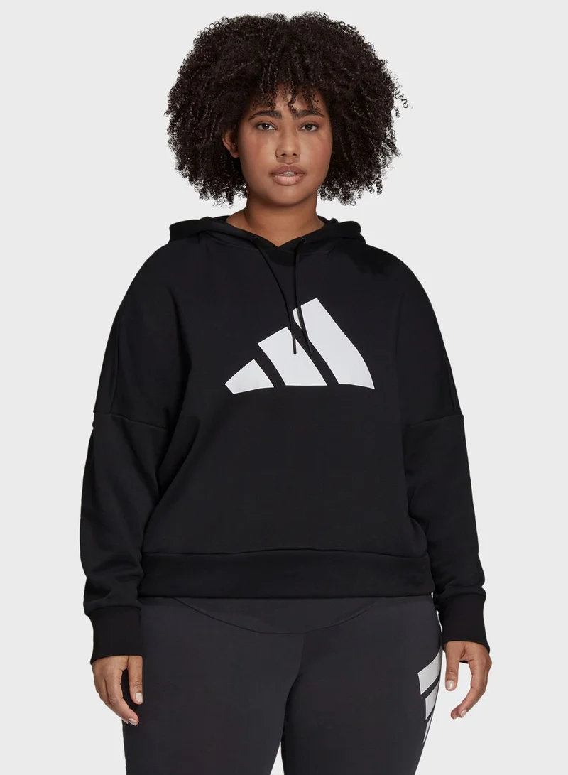 Adidas 3 Bar Future Icon Hoodie