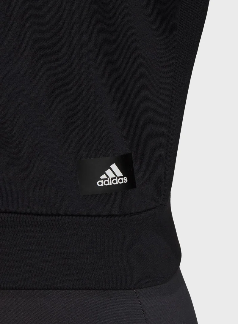Adidas 3 Bar Future Icon Hoodie