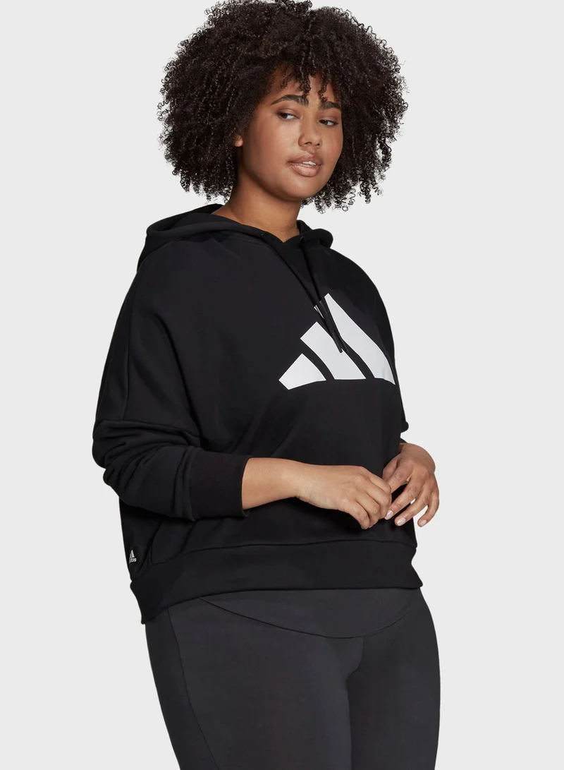 Adidas 3 Bar Future Icon Hoodie
