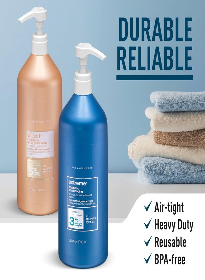 shopperals 2 Pump Dispenser for Redken Shampoo and Conditioner 33.8 oz Bottles. - Image 2