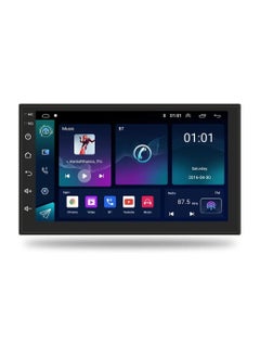 ROADSTAR 2G+32G Android Double Din Car Stereo Wireless Apple CarPlay 7 Inch 1080P HD Touch Screen Car system with GPS+Navi+HiFi+WiFi+Bluetooth+RDS+FM Radio/Mirror-Link,Dual USB with Backup Camera  - Image 1