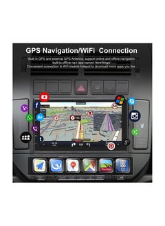 ROADSTAR 2G+32G Android Double Din Car Stereo Wireless Apple CarPlay 7 Inch 1080P HD Touch Screen Car system with GPS+Navi+HiFi+WiFi+Bluetooth+RDS+FM Radio/Mirror-Link,Dual USB with Backup Camera  - Image 3