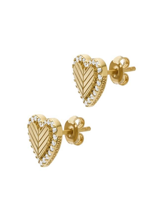 EMPORIO ARMANI Elegant Sterling Stud Earrings - Image 2