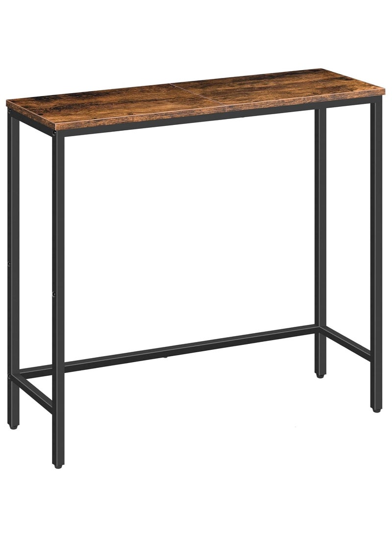 Chulovs - Chulovs Narrow Console Table, 120cm Small Entryway Table, Thin Sofa Table, Side Table, Display Table, for Hallway, Bedroom, Living Room, Foyer, Extra Long Entryway Table - Image 1