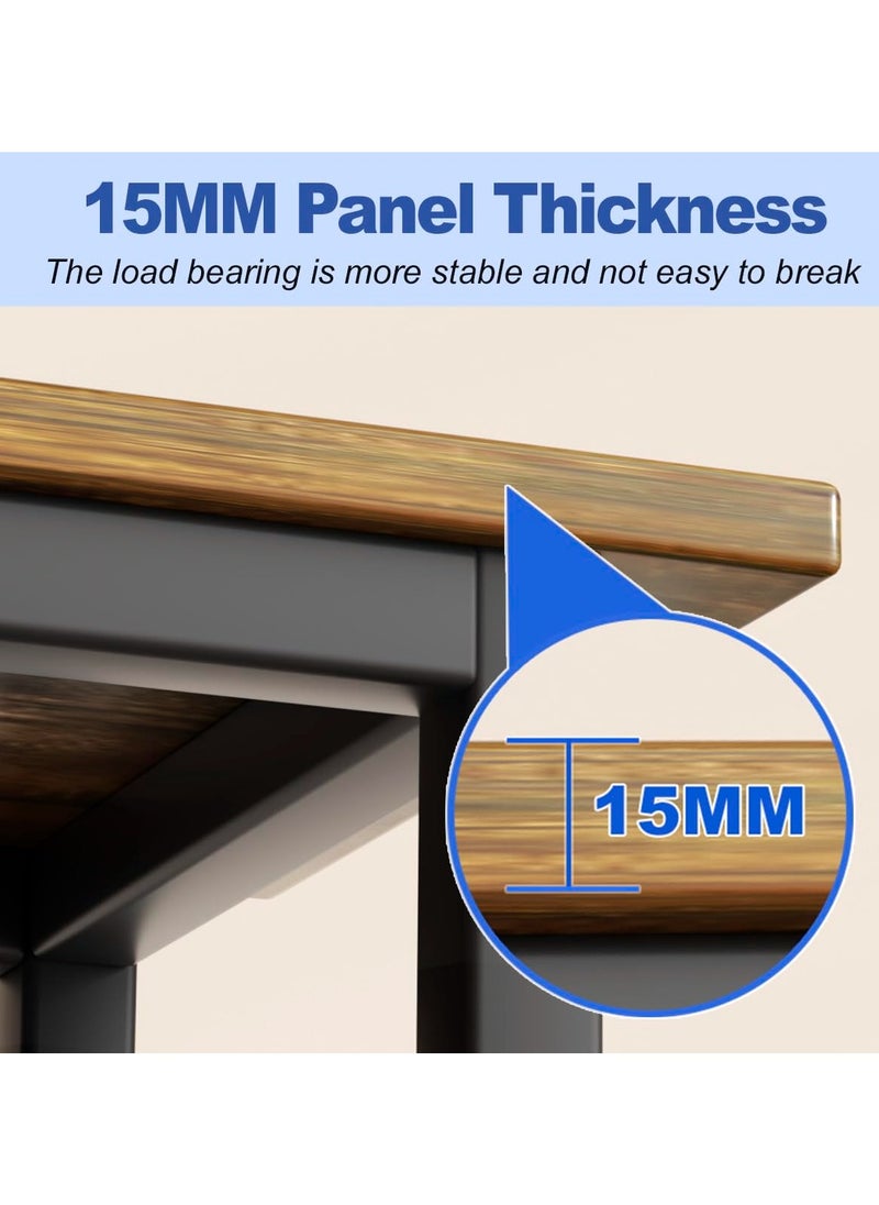 Chulovs - Chulovs Narrow Console Table, 120cm Small Entryway Table, Thin Sofa Table, Side Table, Display Table, for Hallway, Bedroom, Living Room, Foyer, Extra Long Entryway Table - Image 1