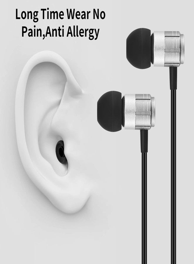 HexinYigjly 48 Pcs Earbuds Replacement Tips Silicone, Earbud Tips Earpads Replacement, Silicone Replacement Earbuds Tips for Bluetooth Earphones, 3 Sizes S/M/L, 8 Colors - Image 3