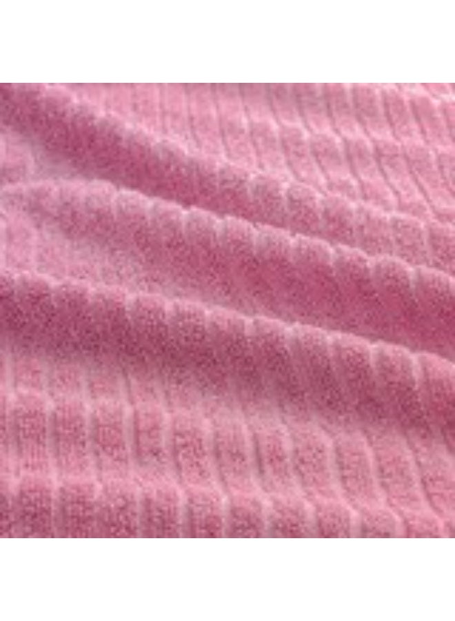 Bath towel pink 70x140 cm - Image 3