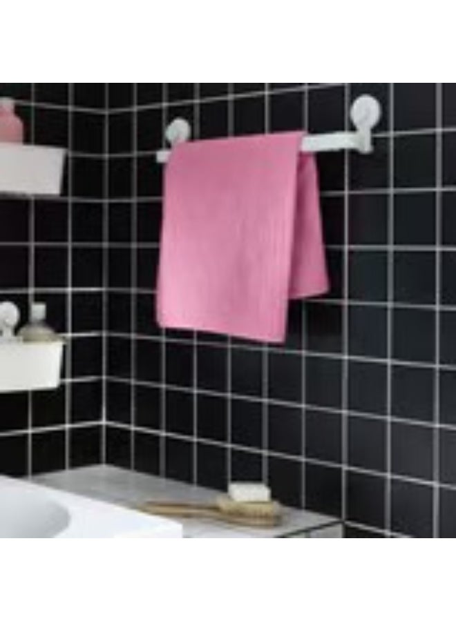 Bath towel pink 70x140 cm - Image 4