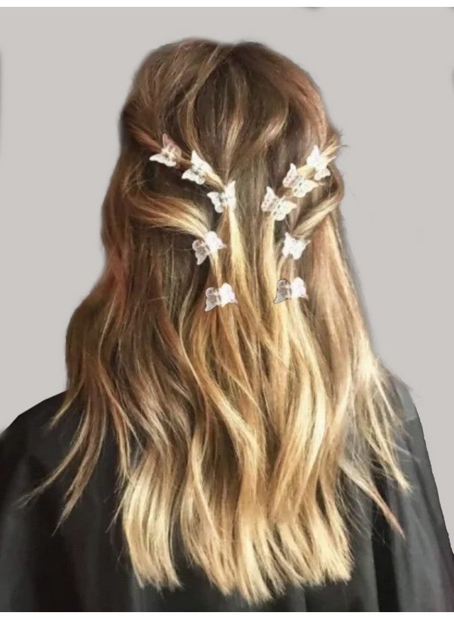 Oomph! OOMPH Jewellery Combo fo 10 Shimmer Butterfly Mini Hair Claw/Hair Clip for Women & Girls Stylish Latest (HSSK107_AMR4) - Image 4