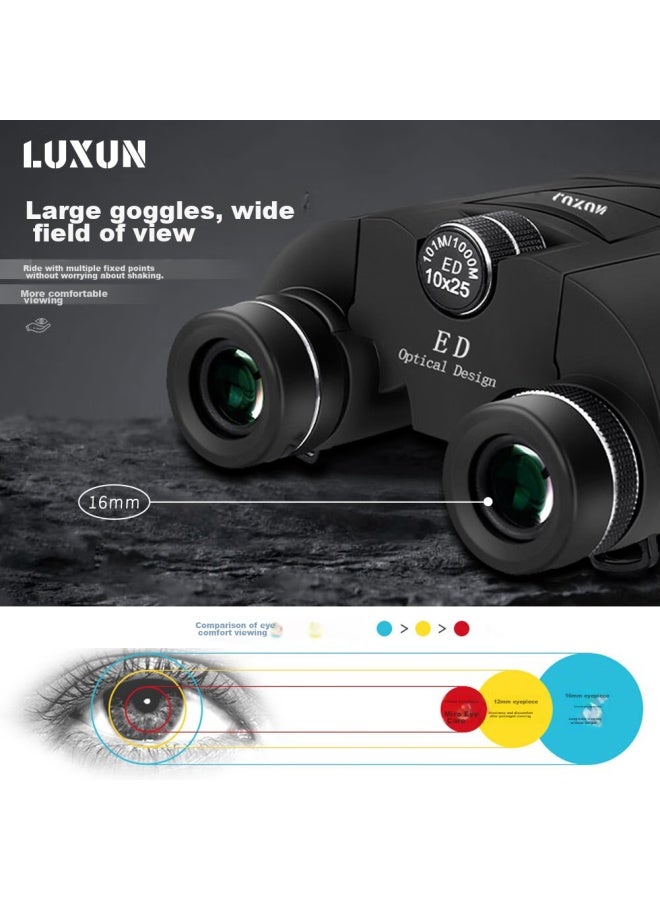 Luxun High-definition High-magnification Low-light Night Vision Binoculars, Professional-grade Outdoor Travel Sightseeing Concert Insect Viewer - Image 4