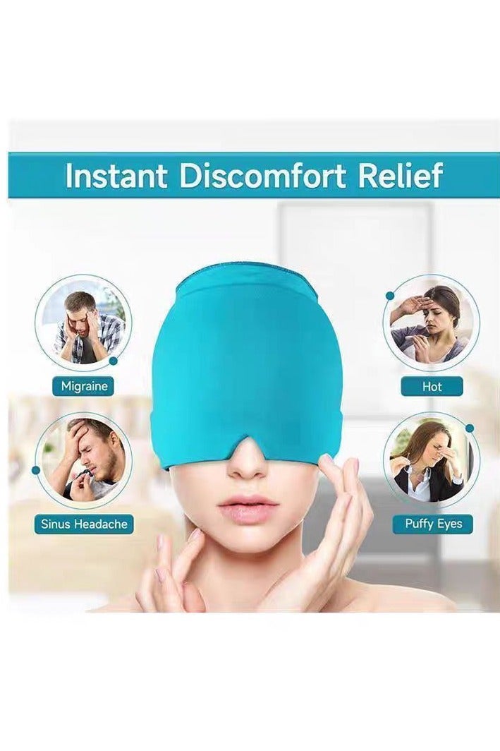 Versatile Head Wrap for Effective Headache Relief - Combines Cold and Heat Therapy for Tension Relief - Image 3