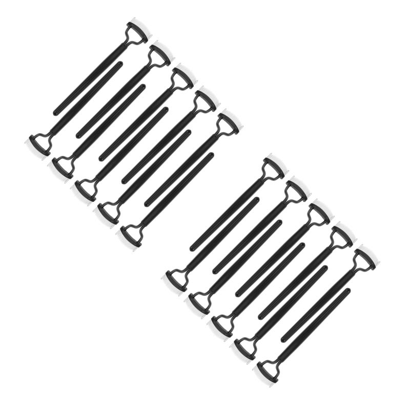 20 PCS Eyelash Comb: Eyelash Separator Mascara Applicator Lash Definer with Comb Arc Cosmetic Brushes Tool - Image 1