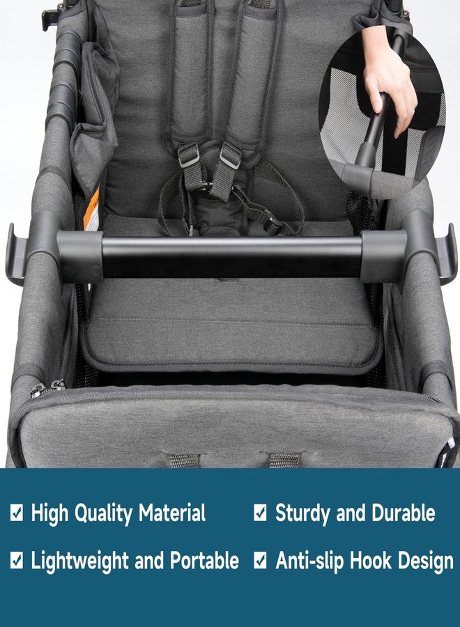 Viotiin Forward-Facing Stroller Wagon Support Bar, Compatible with WONDERFOLD W2 Elite Wagon (2 Seater), Stroller Wagon Accessory for WONDERFOLD W2 Veer Wagon, Support Bar for Kids Removable & Easy to Install - Image 4
