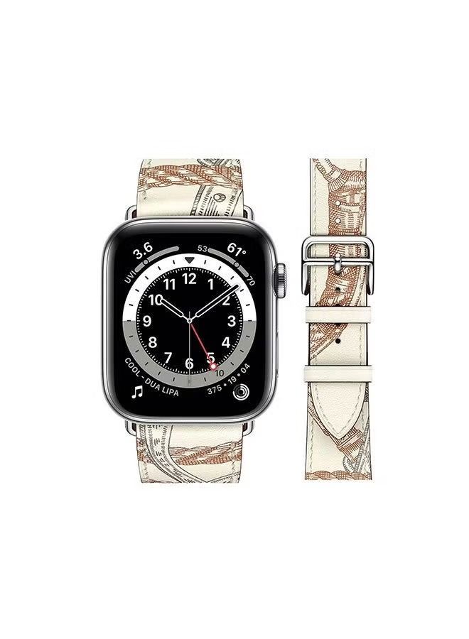 فيسوس سوار بديل من الجلد الطبيعي لسلسلة ساعات أبل