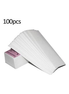 ORiTi 100-Piece Nonwoven Hair Removal Wax Strip White  - Image 1