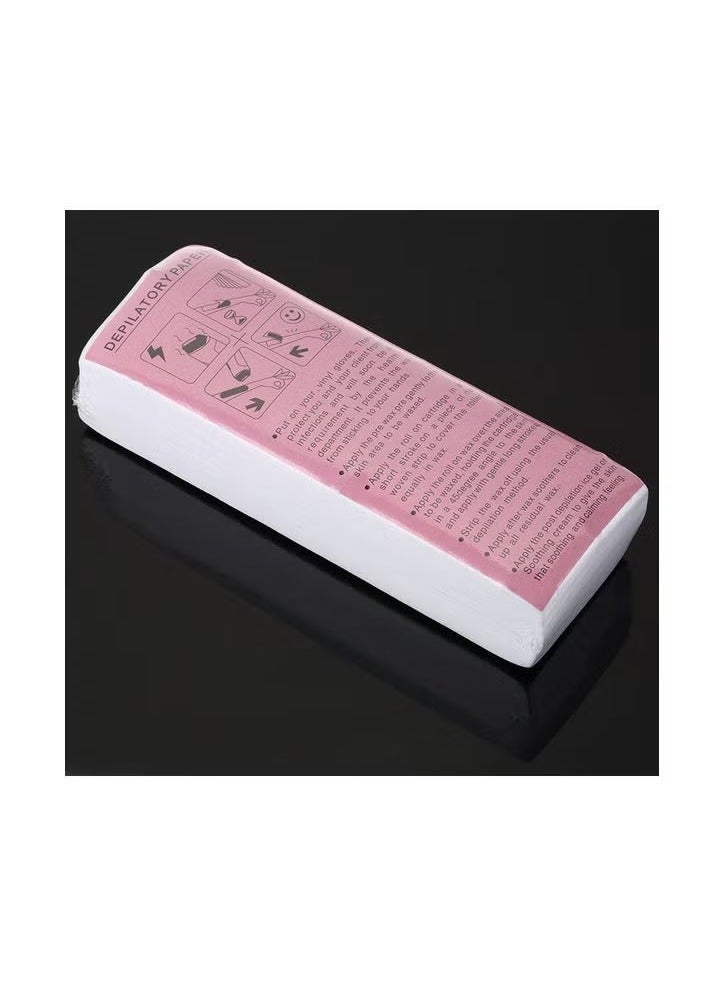 أوريتي 100 قطعة غير المنسوجة لإزالة الشعر الشمع الشريط الأبيض - Image 3