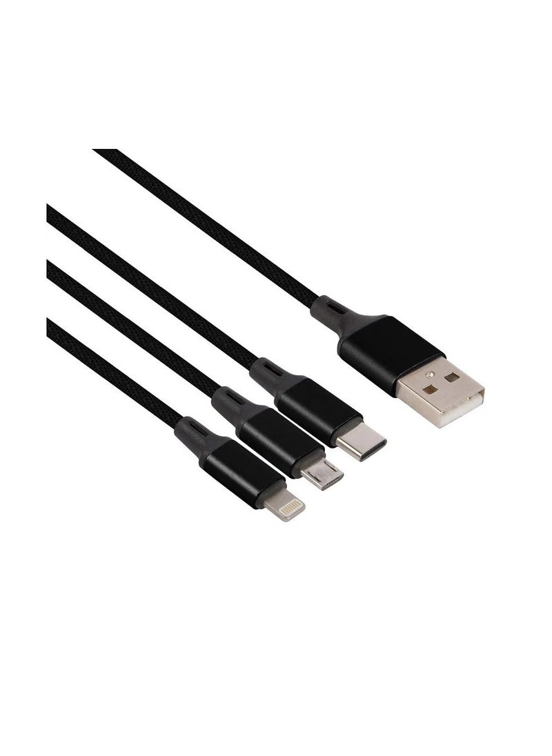 جو-ديز - شاحن متنقل محول طاقة في 220 فولت خارج 5 فولت أو 9 فولت شحن سريع 3.0 كابل Micro USB شاحن سريع HW-059200BHQ - Image 1