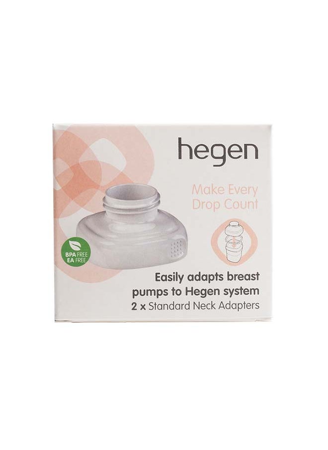 hegen Pack Of 2 Standard Neck Adapter For Breast Pump  - Image 2