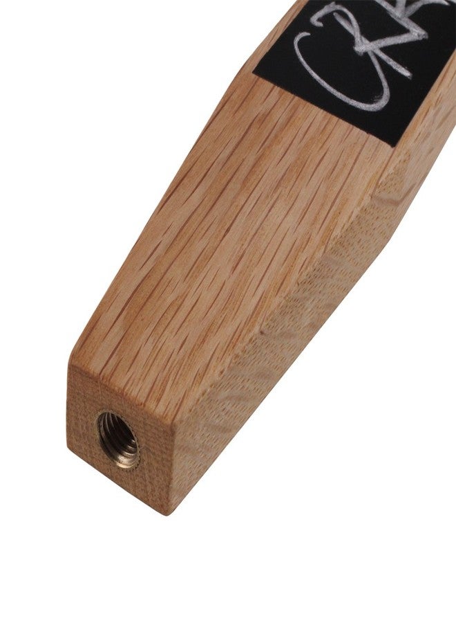 Fanfoobi مقابض صنبور برميل البيرة الخشبية الكبيرة من فانفوبي، مصنوعة من خشب البلوط، بطول 10 بوصات، مثالية لمحبي البيرة ذوي الذوق الرفيع. - Image 4