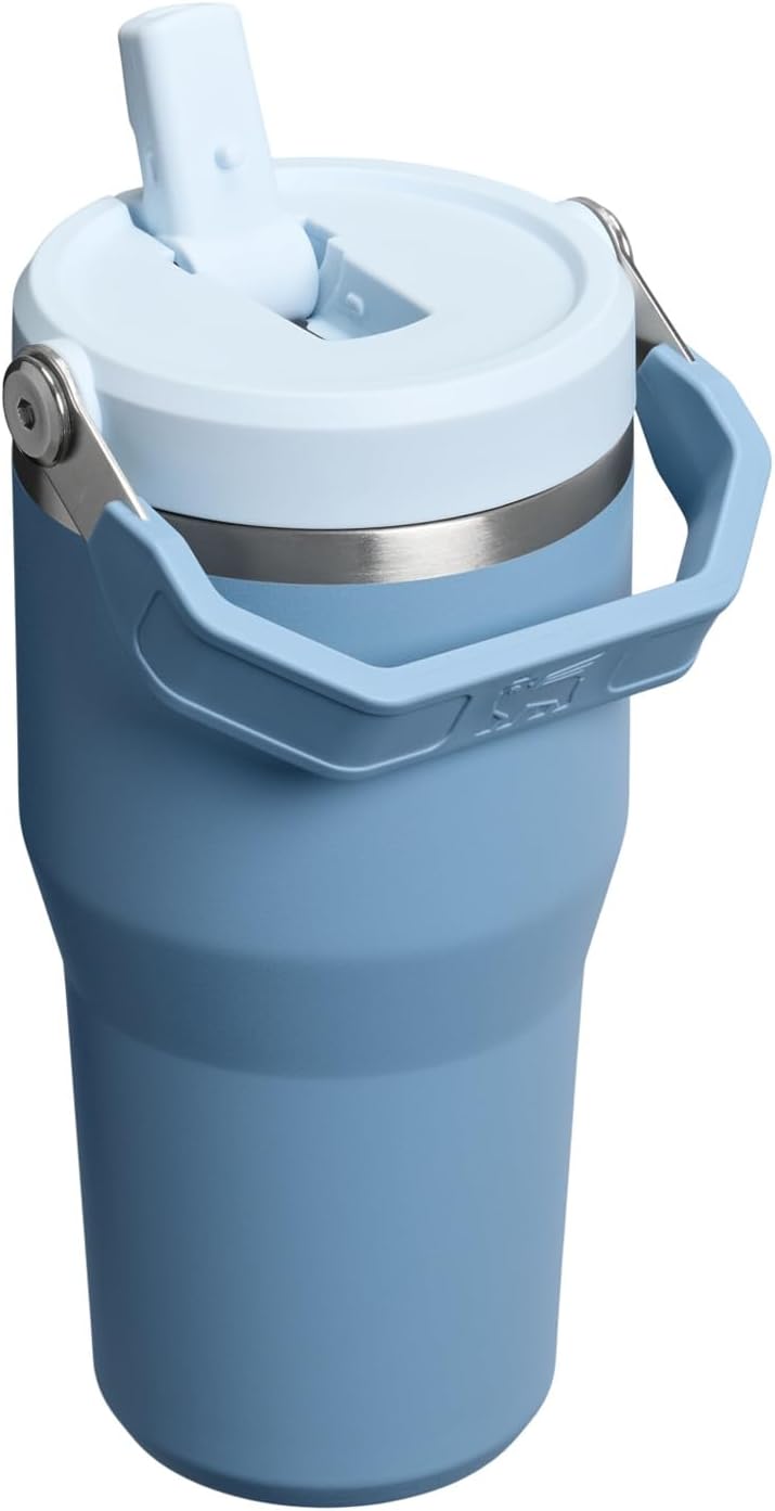Stanley Ice Flow GO 600ml/20oz Flip Straw Water Bottle - Indigo - Image 2