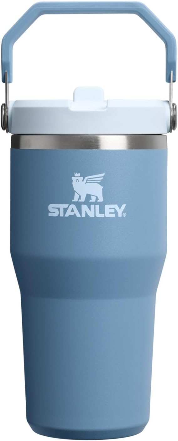 Stanley Ice Flow GO 600ml/20oz Flip Straw Water Bottle - Indigo - Image 1