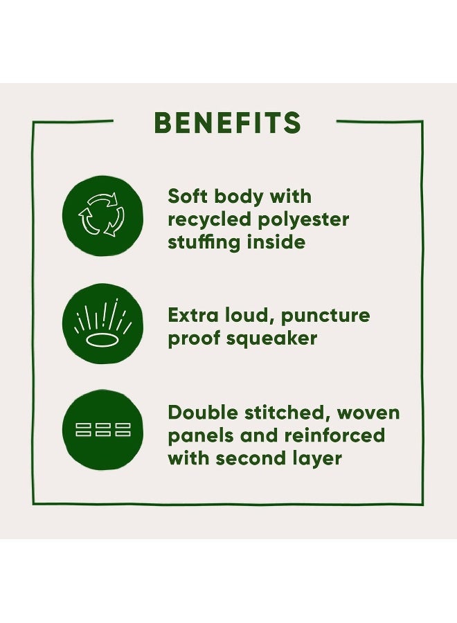 BECO لعبة الحوت المتينة والقاسية من بيكو المعاد تدويرها M-BLUE - Image 4