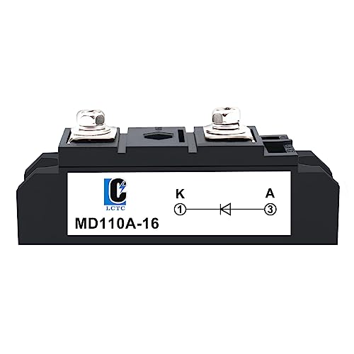LCLCTC Solar Diode Anti-Reverse One Way Diode MD 110A(100Amp)-16;Use Voltage Range:AC < 400VAC ;DC 3-1000V;Used in photovoltaics, Solar Energy, Automotive Panels 12V 24V 48V (MD 110A-16) - Image 1