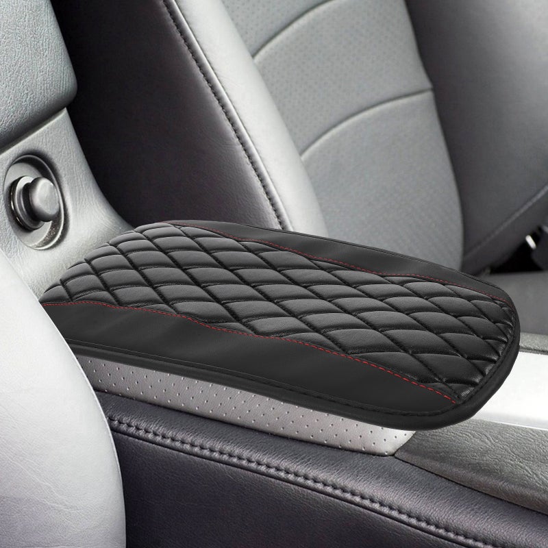 Car Center Console Cover Universal PU Armrest Cover Car Center Armrest Cover Car Decor Accessory - Image 3