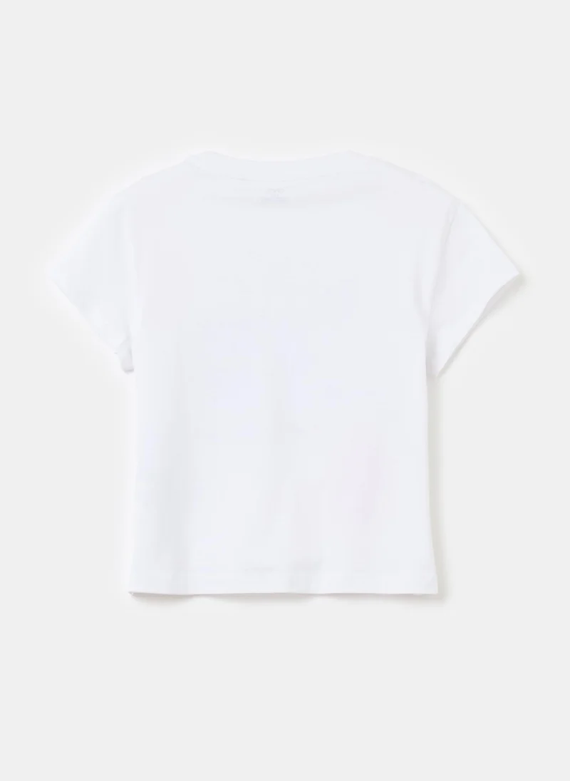 او في اس Ovs T-Shirt High White
